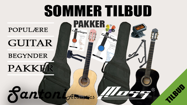 Sommer Tilbud Guitar Pakker