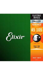 Elixir - 14677 - Medium /4c 45-65-85-105 - NANOWEB COATING
