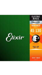 Elixir - 14777 - Light /5c 45-65-85-105-130 - 5 string - NANOWEB COATING