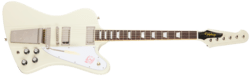 Epiphone 1963 Firebird V Maestro Vibrola Reissue Polaris WH