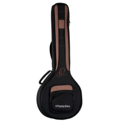 Ortega ONB-BJ Pro Series Banjo Bag, Brown/Black