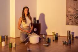 Meinl Sonic Energy CSB10G Crystal Singing Bowl 10" / G / 432Hz Throat Chakra