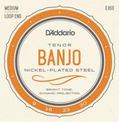 D'Addario Fretted EJ63 Tenor Banjo
