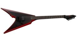LTD Arrow Black Metal II Black Red Burst Satin