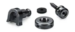 Schaller Security Lock black chrome - 1 par