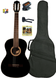 Moss Akustisk guitarpakke CG-39BK
