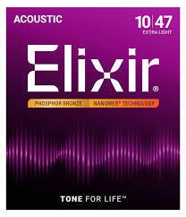 Elixir 10-47 ( 16027 ) Phosfor Bronze