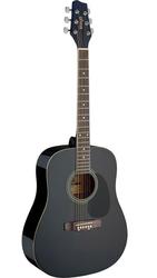 Stagg Western-guitar - Black dreadnought