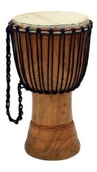GEWA DJEMBE - KAMBALLA - Handmade in Africa - Højde: 45 cm - Ø: 25 cm