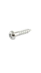 Allparts small tuner screws - GS3376010 - Chrome, 16 stk.