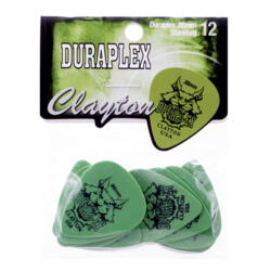 Clayton - Duraplex plektre 0.88mm - 12 stk