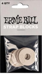 Ernie Ball EB-5625 Strap Blocks 4 stk. Grå