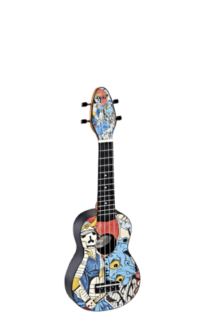 Ortega K2-SR - Soprano ukulele-pack, Samurai