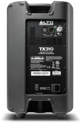 Alto TX310 - 350W aktiv PA-højttaler med 10" bas og 1" diskant