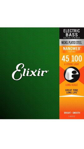 Elixir - 14052 - Light 45-65-80-100 - NANOWEB COATING