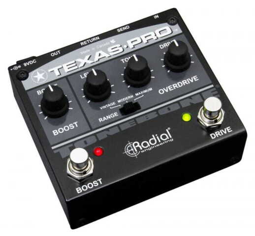 Radial - Texas - Pro Overdrive and Boost Pedal