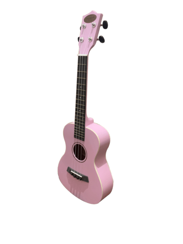 Makuá Concert ukulele - Pink - inkl taske