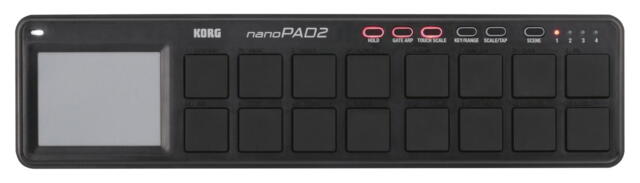 KORG nanoPAD2-BK USB Pad Controller