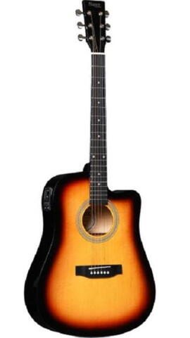 Sant Guitars AC-86 EQ SB western-guitar sunburst