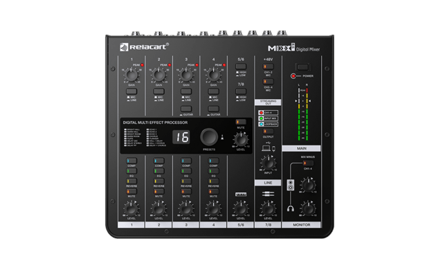 Relacart Mixx 8.6 Mixer and DSP