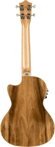 LANIKAI Tenor Ukulele, All Solid Acacia Series, Cutaway, Preamp, Softcase