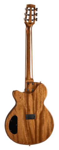 CORT Sunset Nylectric DLX, Nylon, Tobacco Sunburst, Preamp, Gigbag