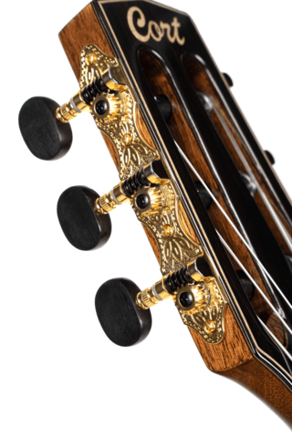 CORT Sunset Nylectric DLX, Nylon, Tobacco Sunburst, Preamp, Gigbag