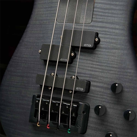 Spector Euro4 LX Bolt-on - Transparent Black Elbas