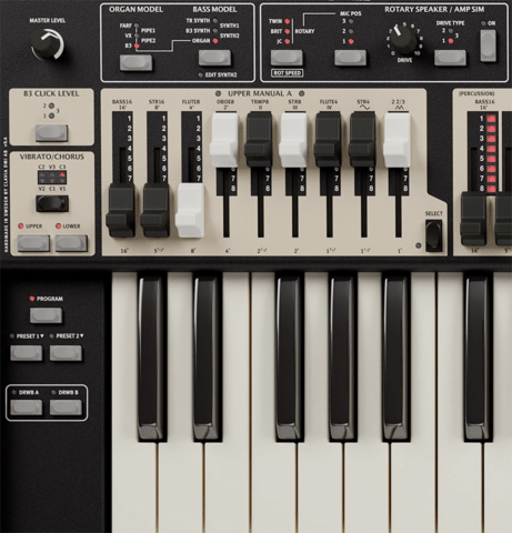 NORD ORGAN3 - Orgen med triple sensor tangenter