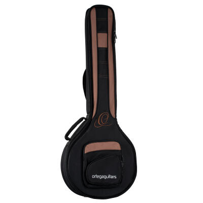 Ortega ONB-BJ Pro Series Banjo Bag, Brown/Black