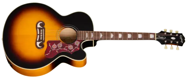 Epiphone J-200 Studio EC Vintage Sunburst