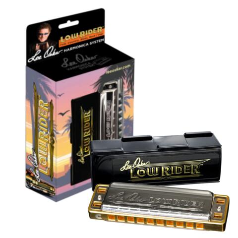 Lee Oskar 1975P-C Lee Oskar Low Rider Mundharmonika C Gold