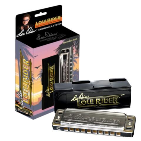 Lee Oskar 1975P-C Lee Oskar Low Rider Mundharmonika C silver
