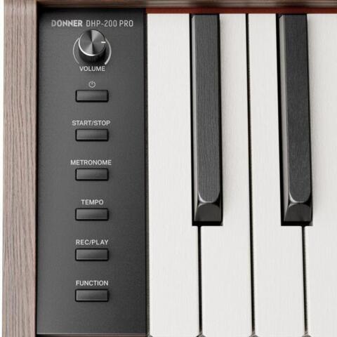 Donner DHP-200 Pro Valnød El-klaver