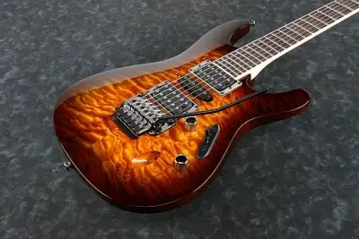 Ibanez S670QM-DEB elguitar – Dragon Eye Burst