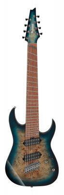 Ibanez RGMS8PB-CBS 8-strenget elguitar – Cosmic Blue Starburst