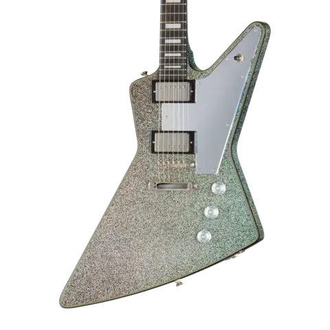 Epiphone Lzzy Hale Explorer Custom Black Diamond Holographic Sparkle