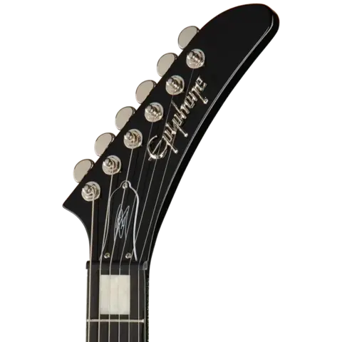 Epiphone Lzzy Hale Explorer Custom Black Diamond Holographic Sparkle