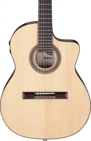 Ibanez GA360TCE-NT Thinline Klassisk Guitar med pickup