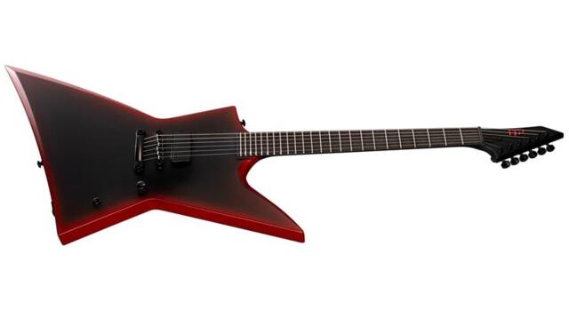 LTD EXL Black Metal II Black Redburst Satin