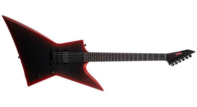 LTD EXL Black Metal II Black Redburst Satin
