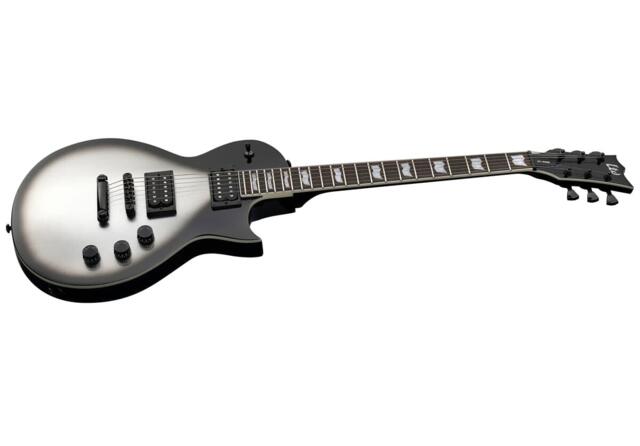 LTD EC-256 SILVER SUNBURST TEARDROP