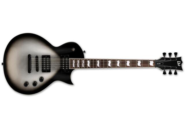 LTD EC-256 SILVER SUNBURST TEARDROP