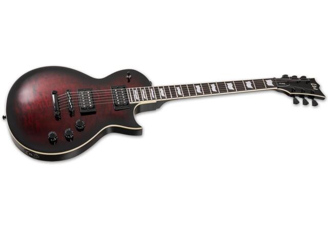 LTD EC-256 SEE THRU BLACK CHERRY SB