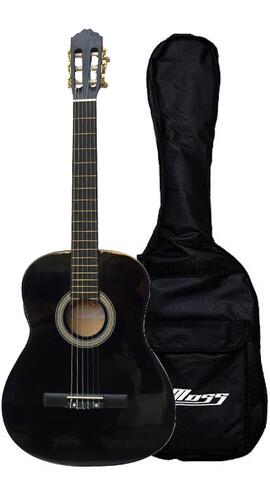Moss spansk akustisk guitar 3/4 str. CG-36 BK inkl taske