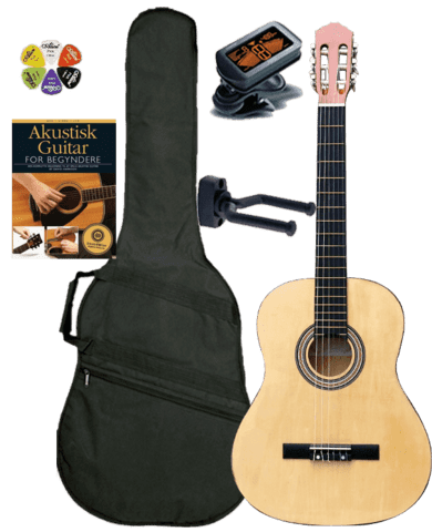 Akustisk guitar CG-36N komplet pakketilbud 3/4 str.  **SPAR 82 DKK**