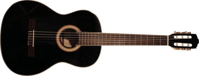 Spansk guitar Moss CG-39BK-L VENSTREHÅNDS