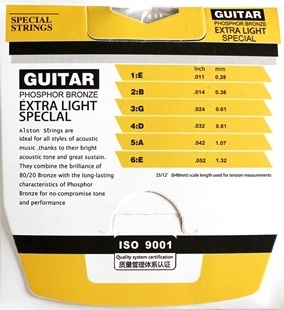 Alston - AL-027 Western guitar strenge .011