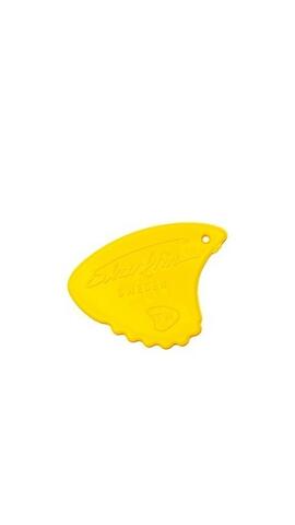 Shark Fin Picks 0.65mm - 6 stk Yellow
