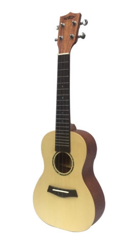 Makua KA-S23 Concert ukulele - Massiv  Gran( Inkl. taske )